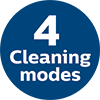 4 种清洁模式